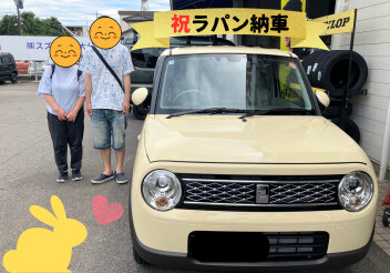 N様ラパン納車しました！！